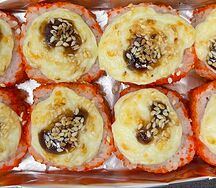 Запеченная Калифорния с крабом