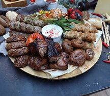Куриное филе на мангале