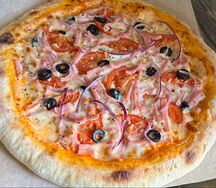 Пицца мясная большая