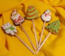 Печенье на палочке Новогодний Микс