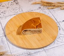 Четверть пирога с красной рыбой