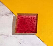 Малиновая панна котта