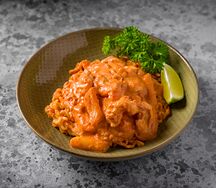 Токпокки Том Ям с морепродуктами