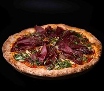 Fabrizio брезаола, белые грибы, горгонзола