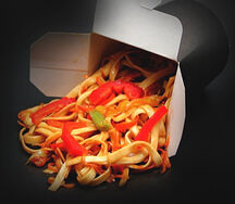 Удон с овощами