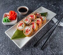 Лосось в темпуре 8 шт