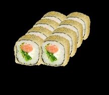 Жареный ролл с чукой