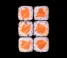 Мини-ролл с лососем