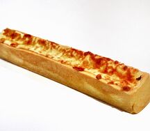 Киш с пастрами и камамбером