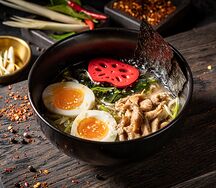 Рамен с курицей