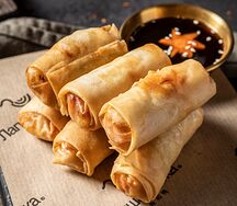 Спринг роллы с овощами
