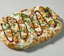 Пицца с Угрем на римском тесте