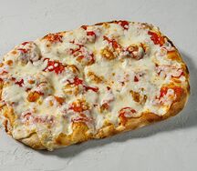 Пицца Маргарита на римском тесте