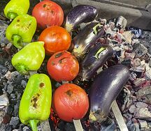 Овощи на мангале