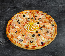 Пицца Лосось гриль 25см