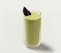 Ананас и базилик