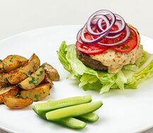 Афоня (на листьях салата)