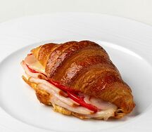 Круассан с ветчиной из говядины