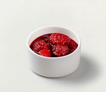 Малина, протёртая с сахаром