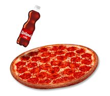 Пепперони и напиток