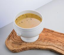 Куриный суп с домашней лапшой