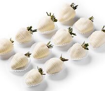 Клубника в белом шоколаде 