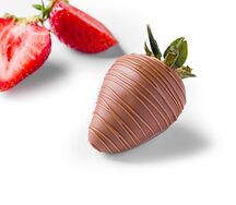 Клубника в молочном шоколаде