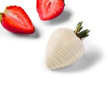 Клубника в белом шоколаде