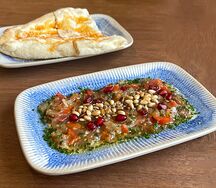 Бабагануш с гранатом