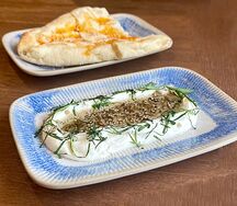 Лабне с мятой и тархуном