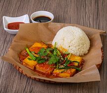 Жареный сыр тофу