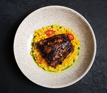 Филе судака в японском стиле