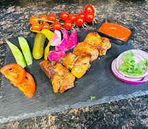 Шашлык из cвинoй шейки