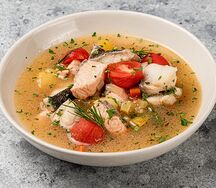 Уха дальневосточная из трех видов рыб