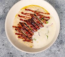 Ризотто с угрем и пармезаном