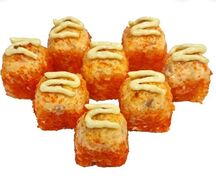 Запечённый ролл Фиш микс