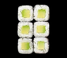 Мини-ролл с авокадо 