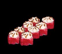 Запечённый ролл с тигровой креветкой