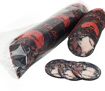 Колбаса варено-копченая Бусидо с говядиной в текстиле