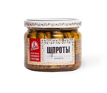 Шпроты из балтийской кильки в стекле