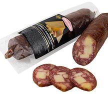 Колбаса сырокопченая салями с пармезаном