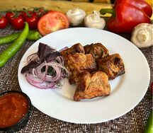 Шашлык из cвинoй шейки