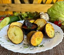 Картофель на мангале