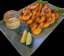 Чесночные креветки