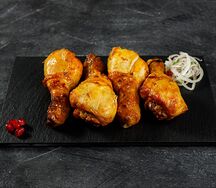 Куриная голень на мангале