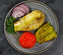 Овощи на углях