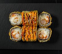 Темпура сырная с креветкой (острая)