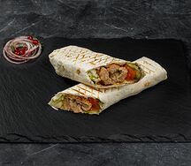 Люля-кебаб из курицы в лаваше