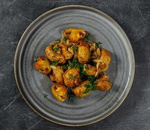 Грибы жареные с луком