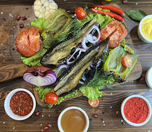 Овощи на углях